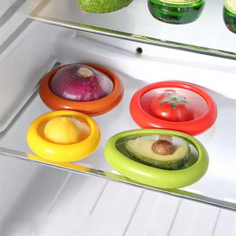 Reusable Produce Saver – Keep Cut Fruit Fresh Longer