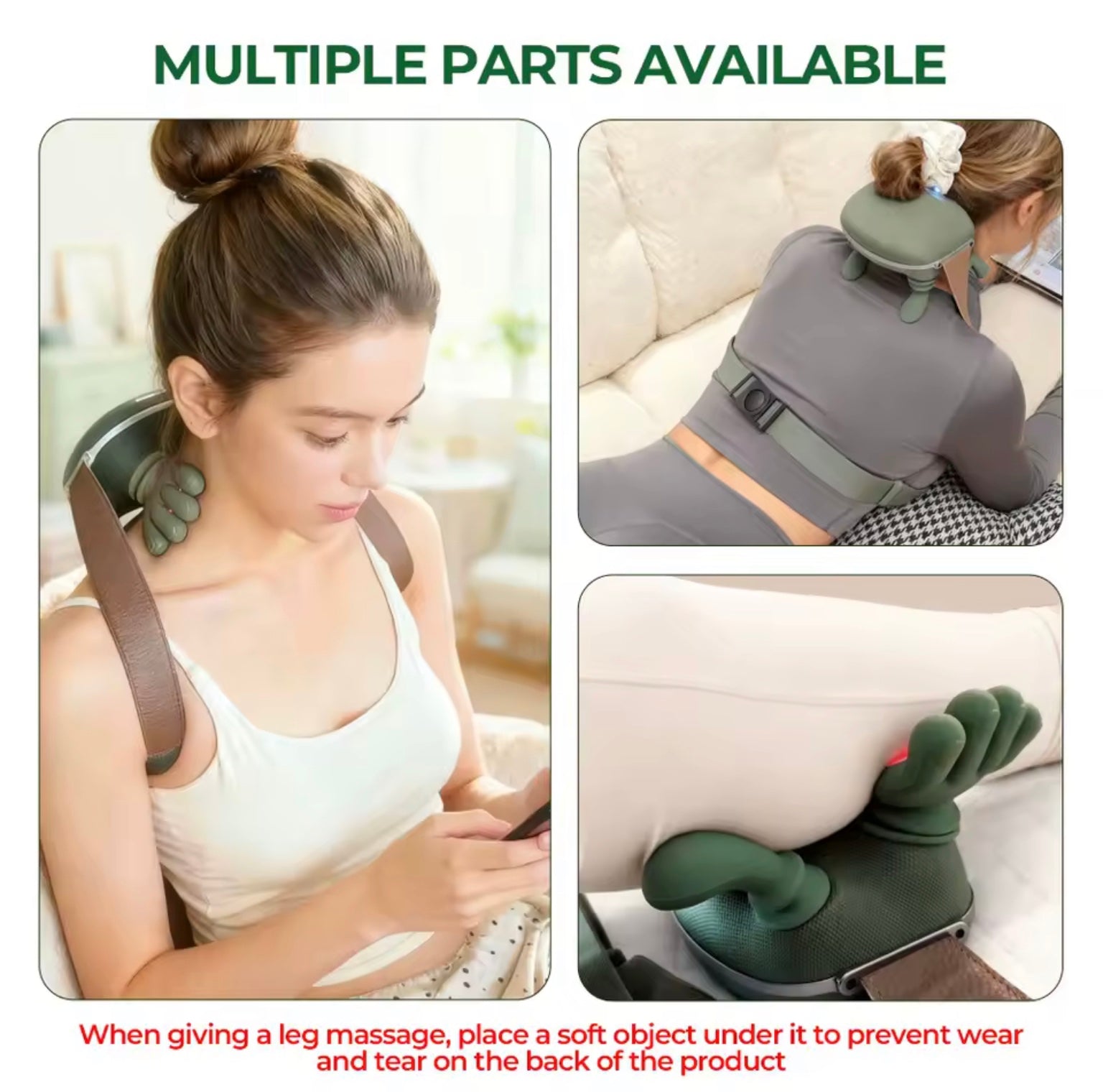 Portable Electric Neck & Shoulder Massager – Deep Relief at Home